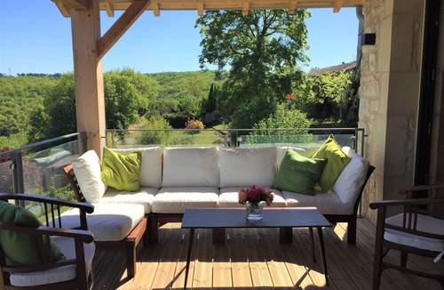 Montcabrier House | Luxury renovation of an ancient stone barn in a medieval bastide village