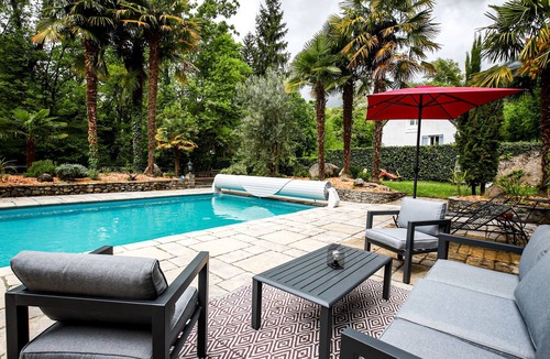 Ayzac-Ost Villa | Magnificent villa with heated pool, jacuzzi and sauna, - 20% july/august