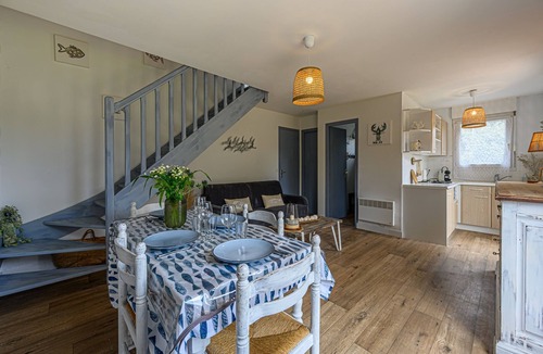 Saint-Jacques House | Nid sablé - Maison avec jardin à 700m de la plage