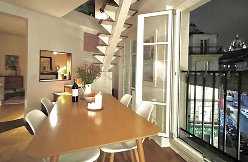 Quartier de la Goutte-d'Or Apartment | Paris with a view : a 2 bedroom apartment overlooking the Sacré Coeur