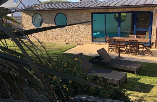 Plouescat Villa | PROMO TOUSSAINT - Villa 4* private indoor pool/SPA - Beach 200m away