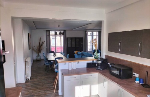 Hincmar Apartment | Rare = Apartment 6 pers Downtown with large terrace, spa, petanque