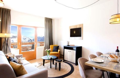 Orcieres-Merlette Apartment | Residence Rochebrune Les Cîmes **** - Labellemontagne - 2 room cabin 6 people