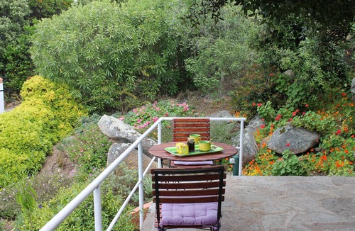 Isolella Villa | Small independent house with garden, panoramic sea view, Porticcio