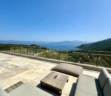 Belvedere-Campomoro Villa | Somptueuse villa d’architecte avec vue mer