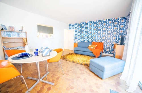 La Grande-Motte Apartment | Studio 22 Clim -WiFi-Terrace-beach