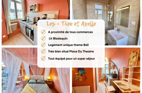 Arras Apartment | Studio Bali Hyper centre Lit Baldaquin