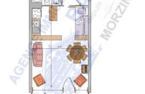 Morzine Apartment | Studio confortable avec balcon proche centre et Pleney - FR-1-524-60