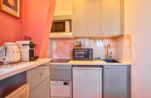 Houlgate Apartment | Studio douillet Vue Mer avec parking dans Villa Belle Époque à Houlgate