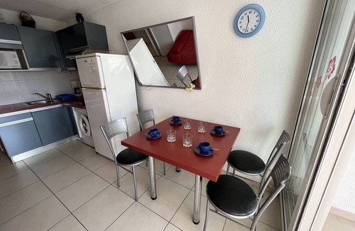 Naturist Village Apartment | Studio for 2 with terrace and pool in Cap d'Agde