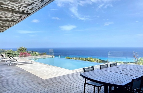 Corbara Villa | Ultra design villa - panoramic sea view - sunset - swimming pool