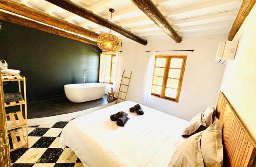 Quarante Villa | Villa Charme avec Piscine privée au coeur des Vignes