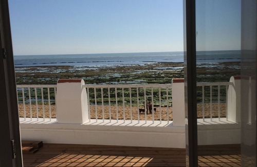 La Cotiniere Villa | villa feet in water sleeps 12 living room living room kitchen sea view 5 bedrooms