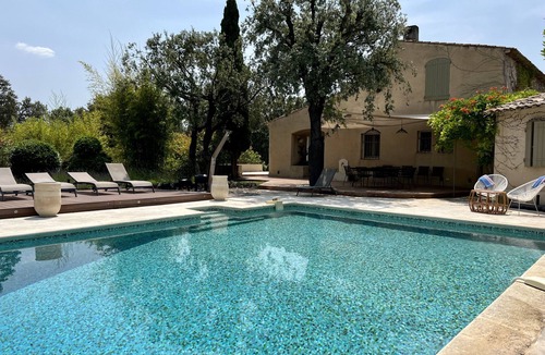 Merindol House | Villa Maya : Large villa and amazing pool in Luberon