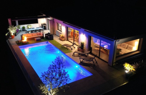 Taglio-Isolaccio Villa | VILLA sea view, 2 comfortable suites, terrace, pool, plancha
