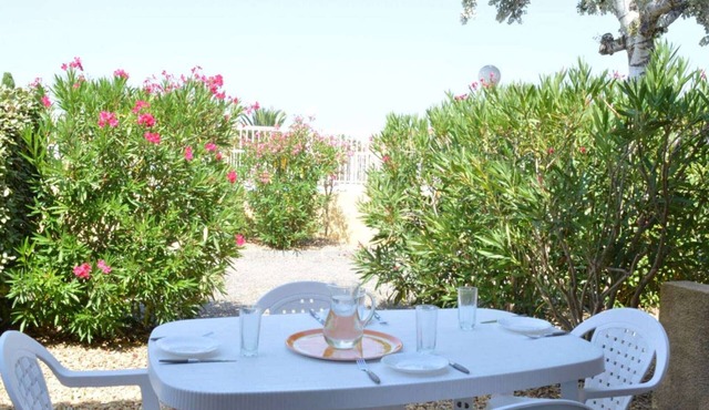 3-room Pavilion with Terrace, Near the Beach