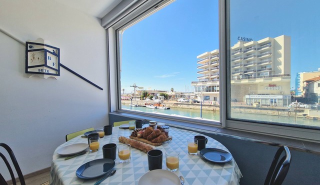 60m² Duplex *Village *Canal View *Air Cond *Beach