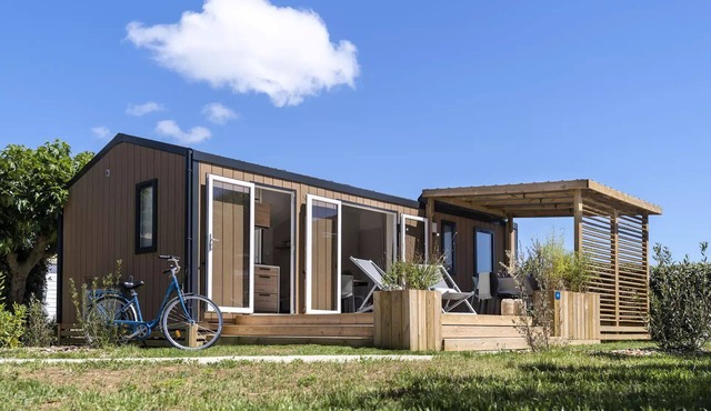 Camping Romanée Le Kervilor* - PREMIUM mobile home - 2 bedrooms for 4 people