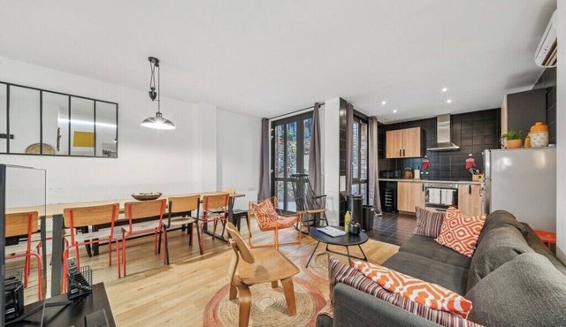 CHEMIN VERT LOFT 4 - Loft for 10 - 4 rooms - BASTILLE - MARAIS