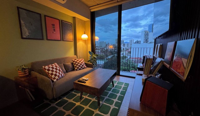 Cozy apartment with Funky vibes and a beautiful view of San José city