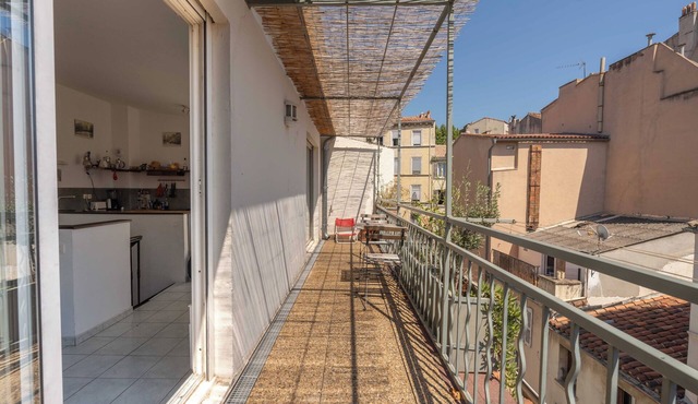 Duplex Avec Terrasse et vue sur les Toits