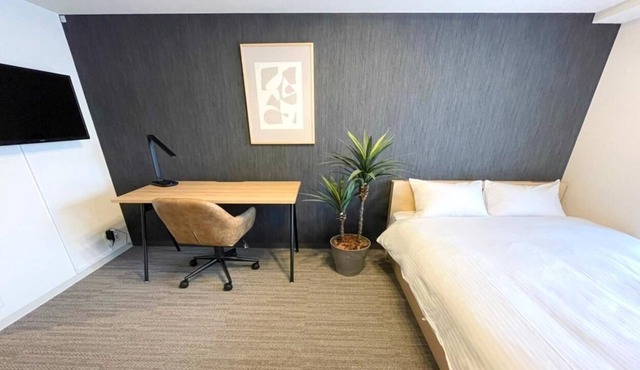 Economy Double Room in City Center Shinsaibashi / Osaka Ōsaka
