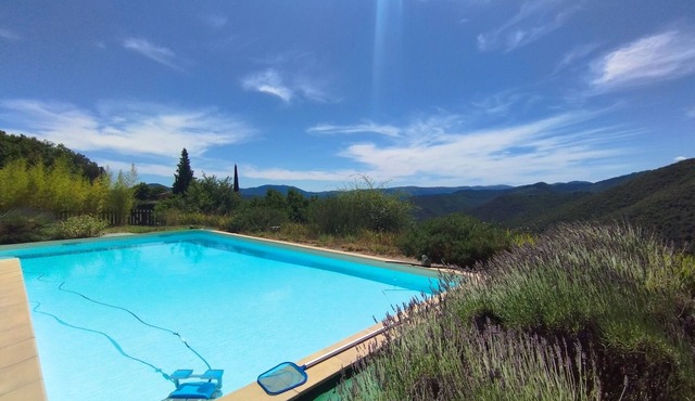 Gîte Iris - Mas de la Petite Occitane - Cévennes sud - Nature, Hiking, Swimming pool