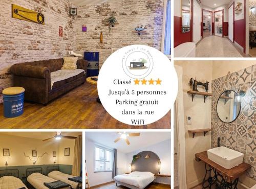 L'Atelier Appartement Classé 4 étoiles jusqu'à 5 personnes