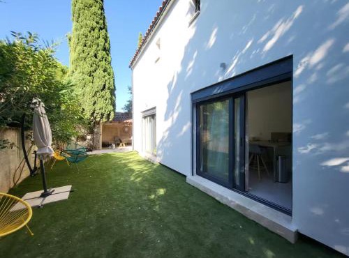 Les maisons du jardin des Floralies à Aix-en-Provence