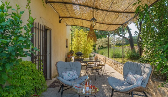 Les Olivandes Cottage with Pool