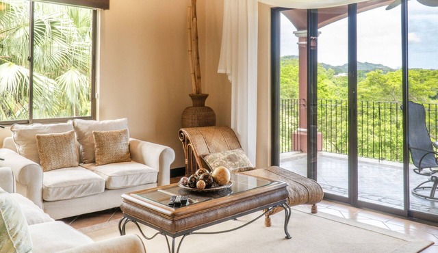 Luxury 3BR Condo w/Partial Ocean View | Bougainvillea | Reserva Conchal
