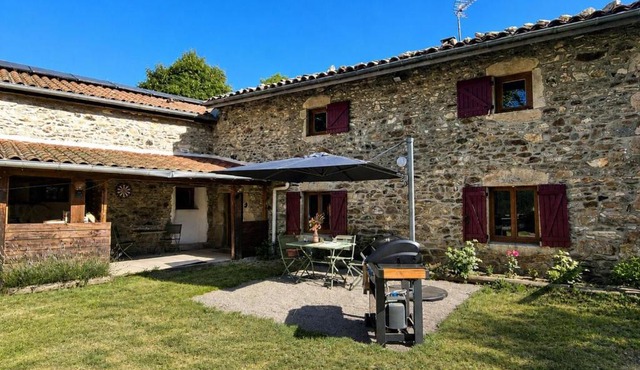 Maison typique avec animaux admis - 6 pers. - FR-1-496-418