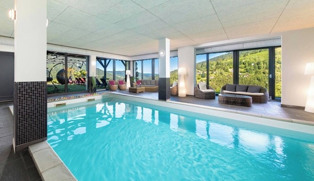 Vacation Rental for 10 People: 4 Bedrooms, Indoor Pool, Sauna, Fitness Center in Ventron, Vosges