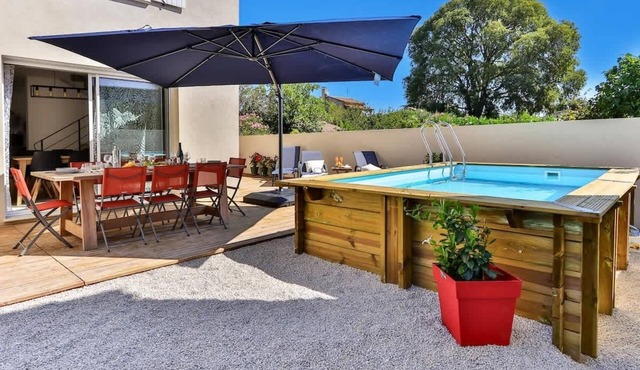 Villa 6 personnes avec piscine (Mas Blanc)