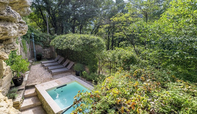 Villa Ocre Menerbes Panoramic view Swimming pool Garden Terraces