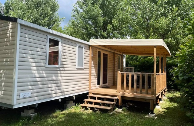 Campsite Flower le Tiradou* - Mobile home Premium Magnolia 4 rooms 6 people