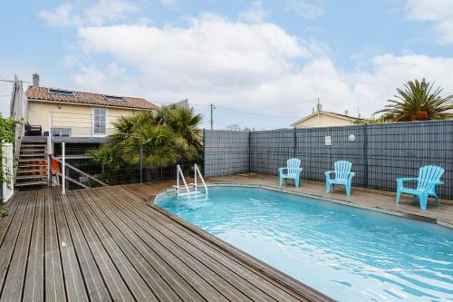 Holiday Maison Boyardville Piscine Chauffée 