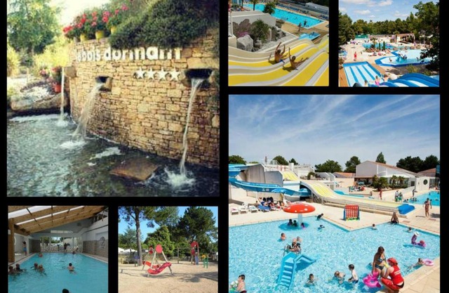 MOBIL-HOME 8 10 Personnes Camping Le Bois dormant