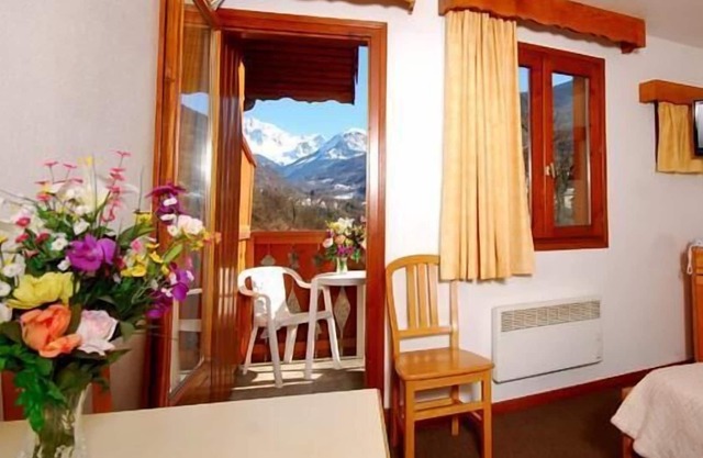 Studio-Comfort-Ensuite with Bath-Balcony-Vue Montagne 3 Personnes