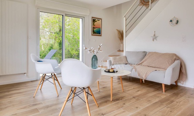 La Foret-Fouesnant House | 100 m² House ∙ 4 bedrooms ∙ 8 guests