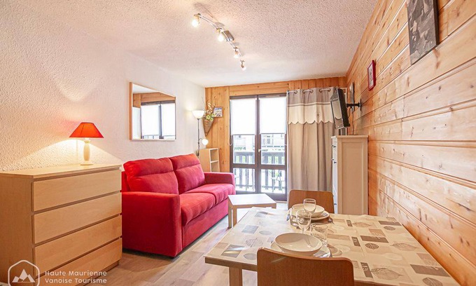 Aussois Apartment | 21 m² Studio flat ∙ 1 bedroom ∙ 2 guests