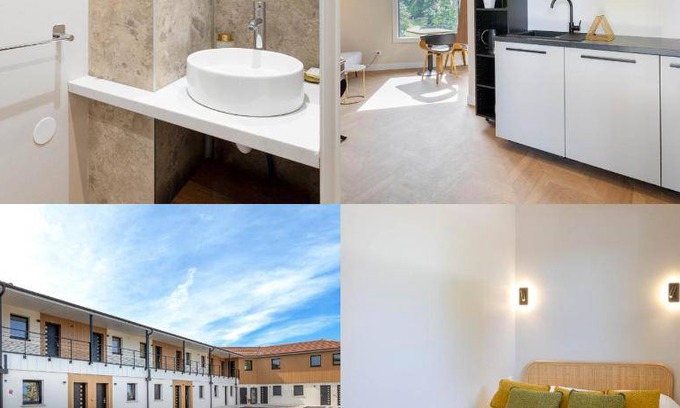 Genas Apartment | 24 m² Serviced apartment ∙ 2 guests