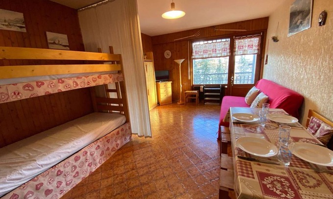 Le Chinaillon Apartment | 24 m² Studio flat ∙ 1 bedroom ∙ 4 guests