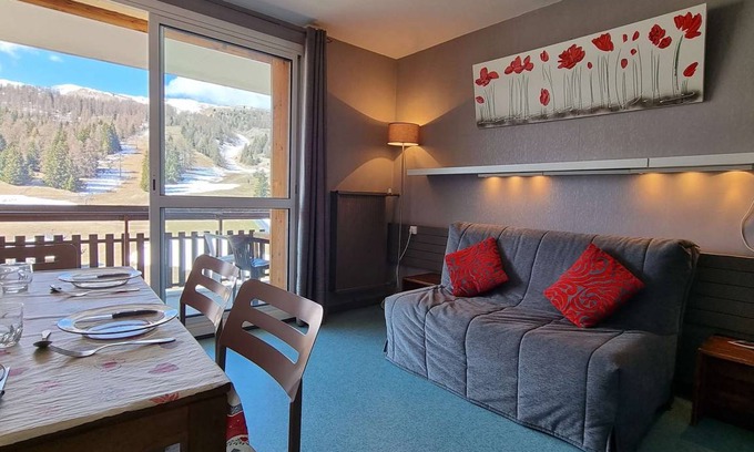 Saint-Etienne-en-Devoluy Apartment | 26 m² Studio flat ∙ 1 bedroom ∙ 4 guests