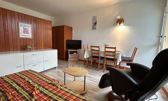 Saint-Etienne-en-Devoluy Apartment | 26 m² Studio flat ∙ 1 bedroom ∙ 4 guests
