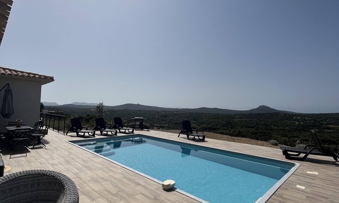 Monacia-d'Aullene Villa | 3-star villa with pool