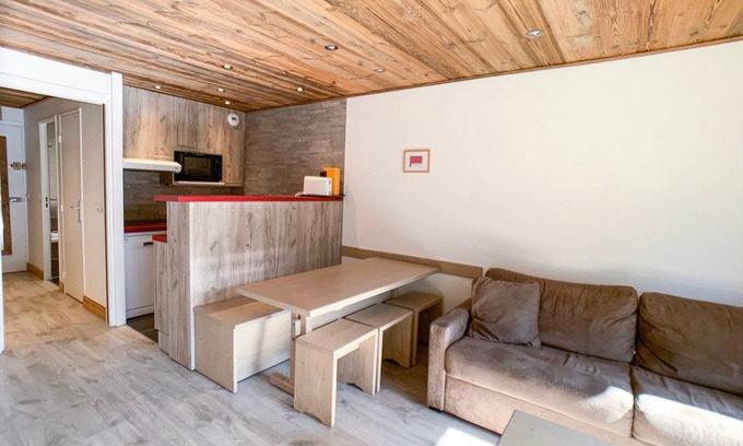 Val Claret Apartment | 35 m² Studio flat ∙ 1 bedroom ∙ 4 guests