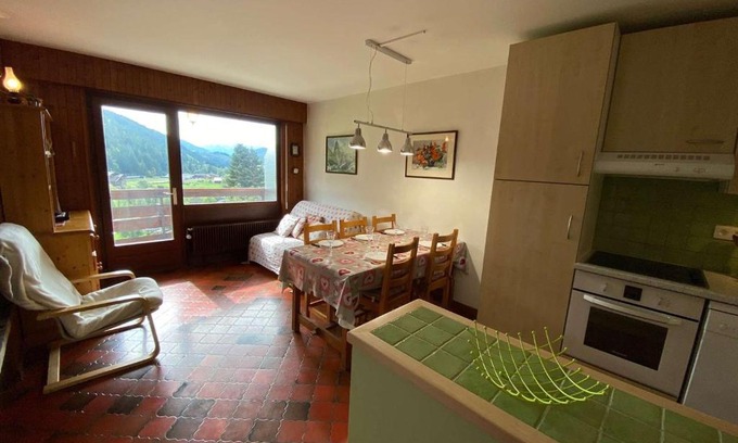 Le Grand-Bornand Apartment | Appartement Le Grand-Bornand, 3 pièces, 6 personnes - FR-1-241-143