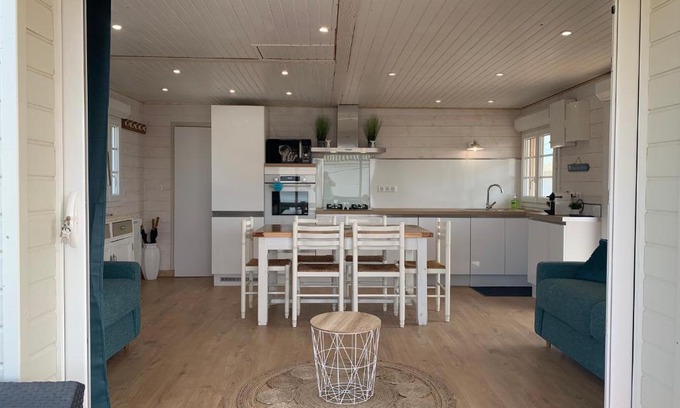 Gruissan Plage Ski Chalet | Chalet superbe vue mer