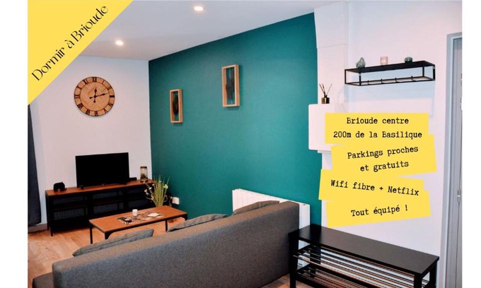 Brioude Apartment | Dormir à Brioude - appartement 'esprit nature'